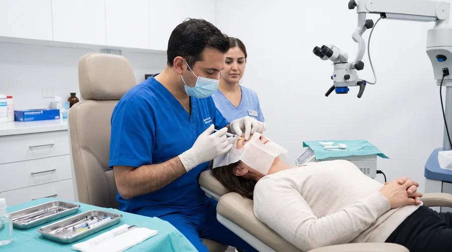 Injeção intravítrea — tratamento de retina no Visare Hospital de Olhos